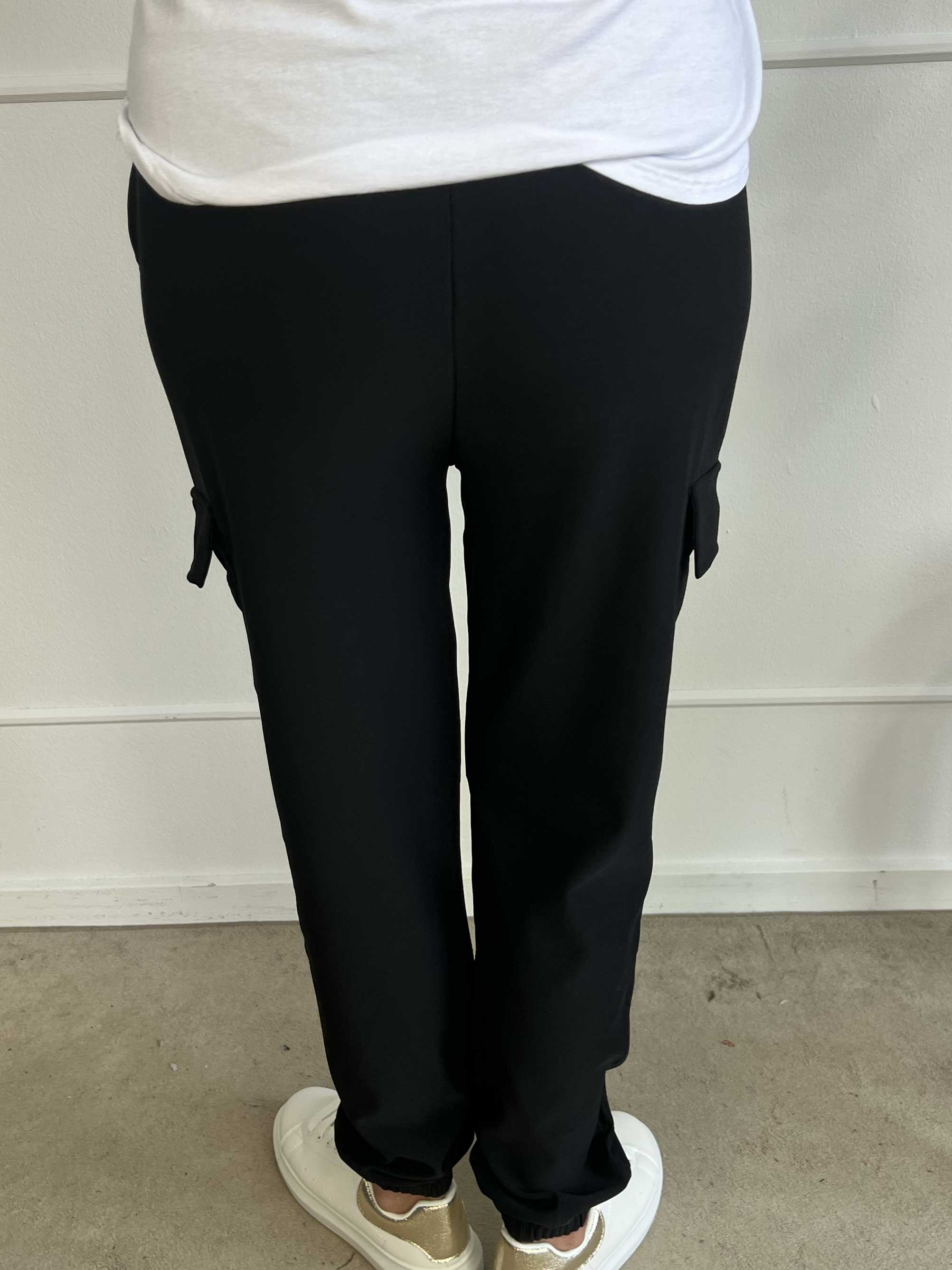 Denise - Fede cargo bukser med lommer på siderne